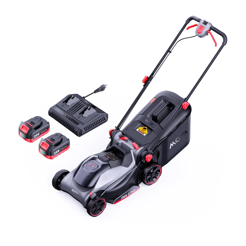 MOVA GL415 Tondeuse à gazon sans balais 40 V, 38 cm