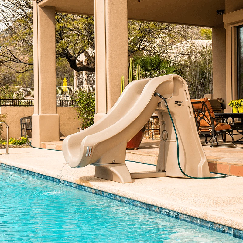 Toboggan amovible pour piscine creusée SlideAway Safe