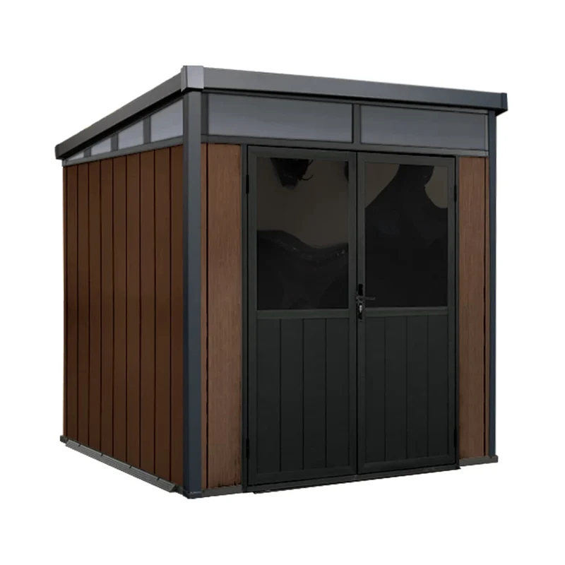 Cabanon Mirage avec murs réversibles - 7 x 7 pi