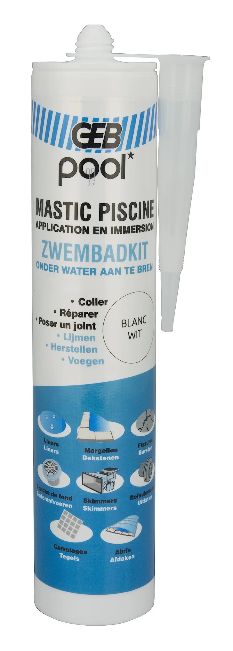 Mastic piscine 290ml