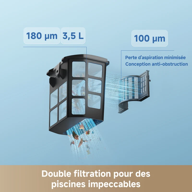 MOVA Diver A10 Robot nettoyeur de piscine