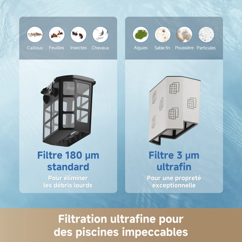 MOVA Diver A10 Robot nettoyeur de piscine