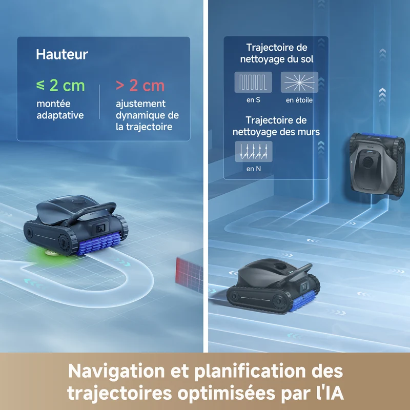 MOVA Diver A10 Robot nettoyeur de piscine