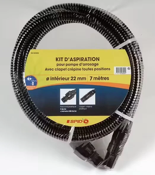 KIT D'ASPIRATION PLASTIQUE