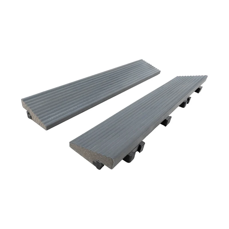 Bordure droite en composite - 12 x 12 po