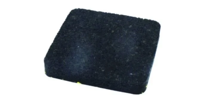 PATIN ANTI-VIBRATION NOIR 100X100 X4
