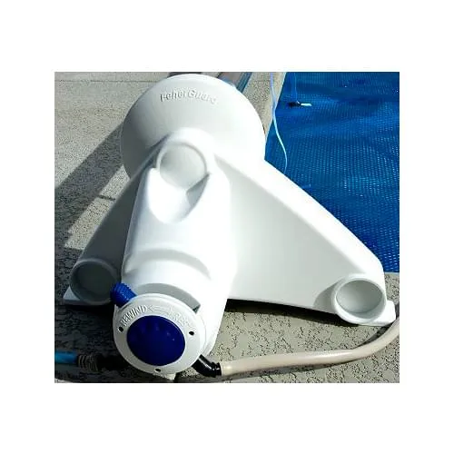 Base d'enrouleur automatique pour piscine creusée