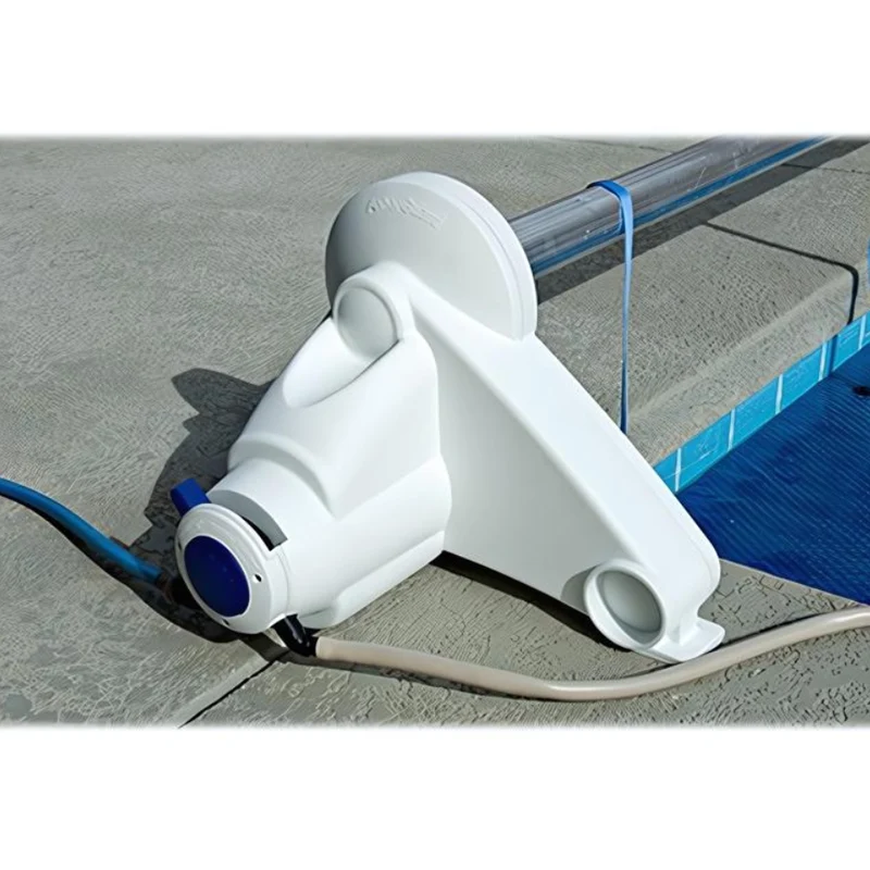 Base d'enrouleur automatique pour piscine creusée