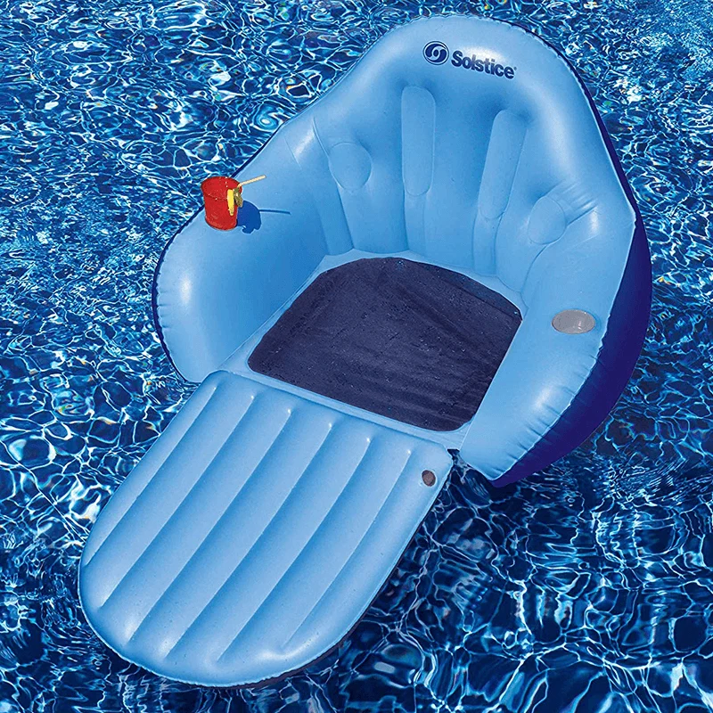 Chaise gonflable convertible
