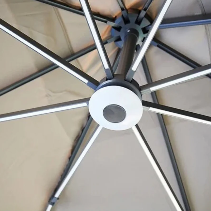 Parasol lumino Led Gris anthracite