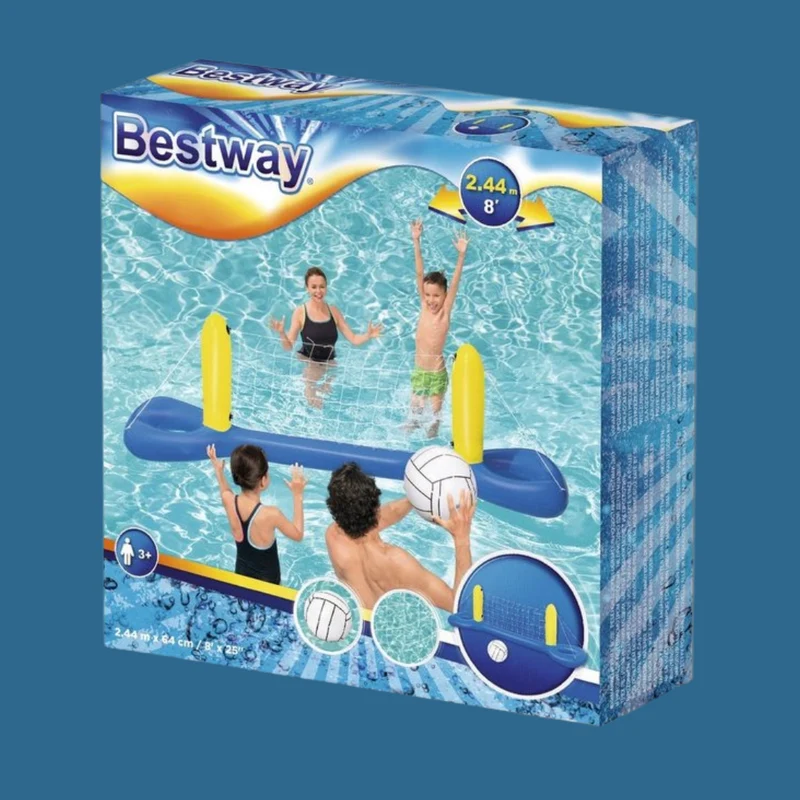 Jeu de volley-ball gonflable