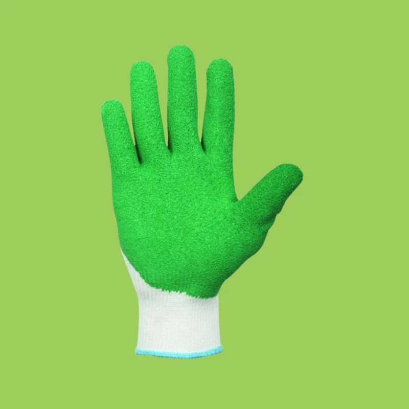 Gants de jardinage spécial rosiers vert