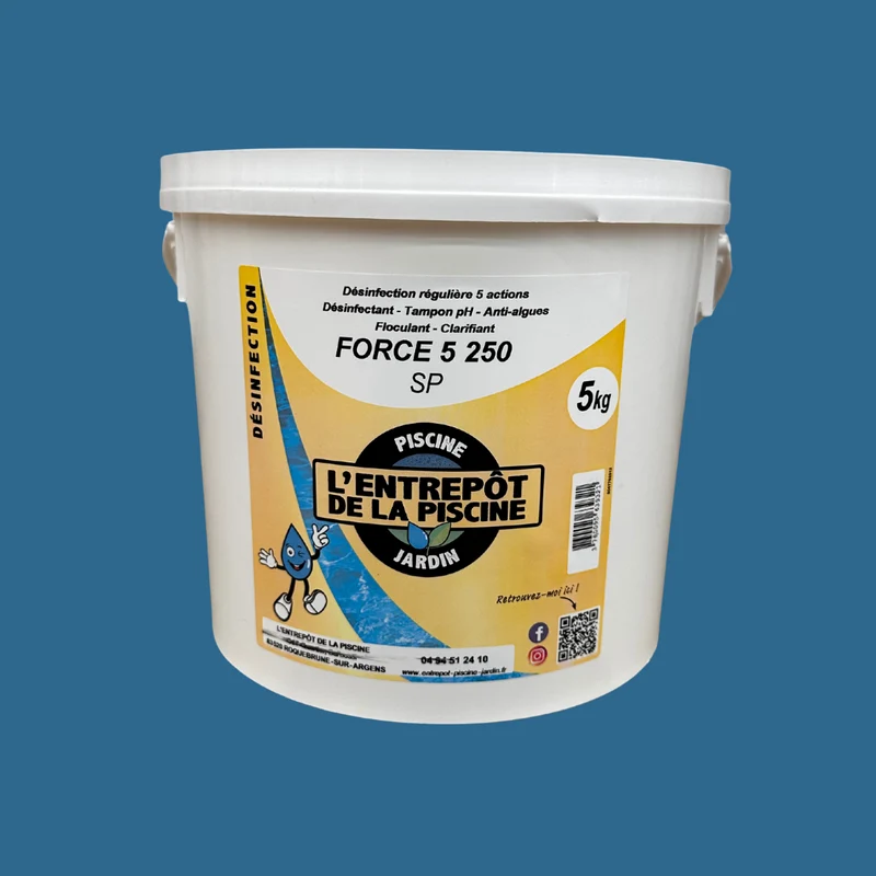 Chlore multifonctions Force 5 250g SP