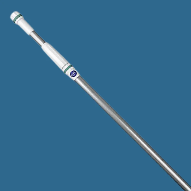 Manche télescopique en aluminium de 4,80M - 2 morceaux