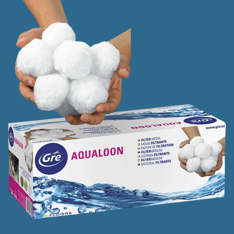 Balles filtrantes polyéthylène 100% recyclable Aqualoons