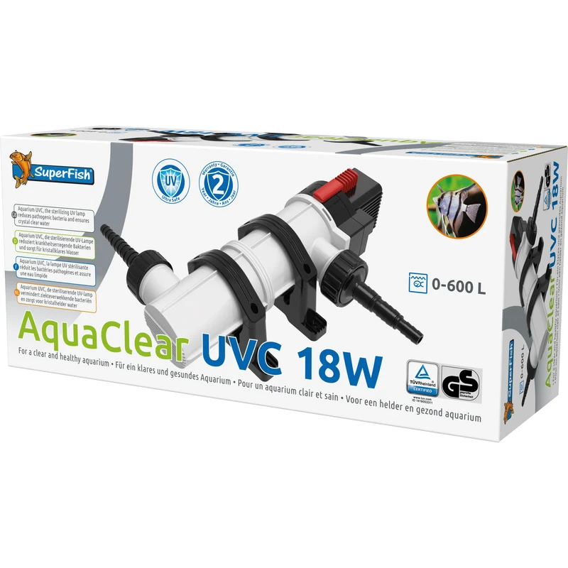 Lampe Uv Stérilisante - Aquaclear UVC 18 Watt - Superfish