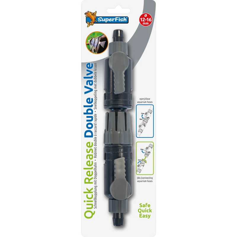 Robinet double raccord rapide 12-16 - Superfish