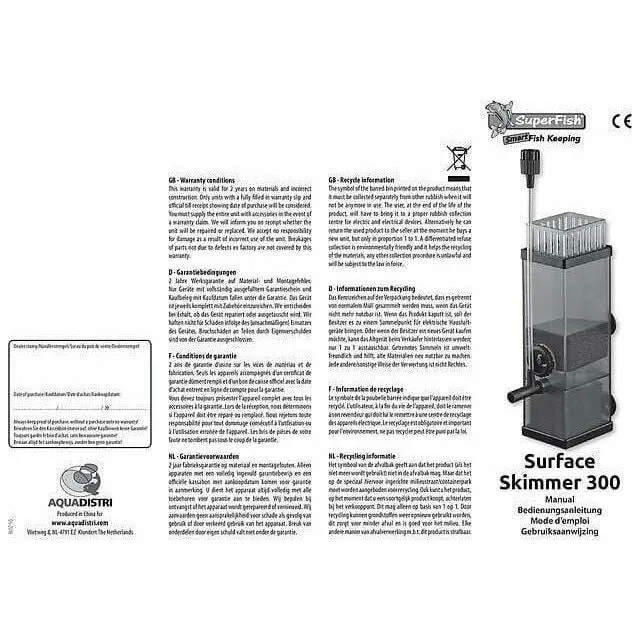 Surface Skimmer 300 - Superfish