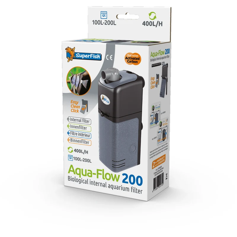 Filtre interne Superfish Sf aqua-flow 200 - 400L/H