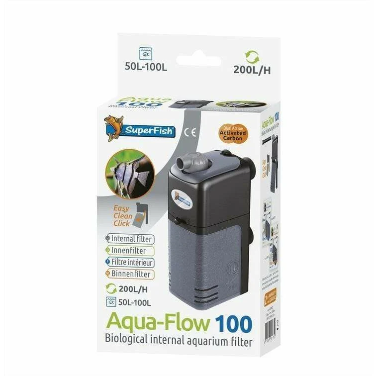 Filtre interne Superfish Sf aqua-flow 100 - 200L/H