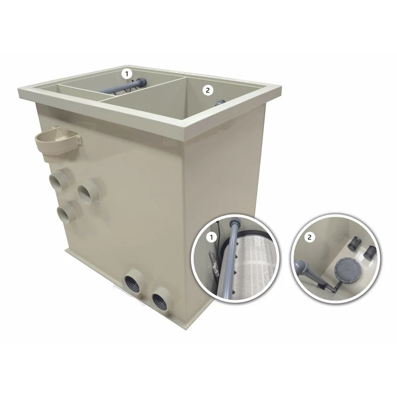 Combi Next - Tambour compact tout inclus jusque 45m³ ! - Filtreau
