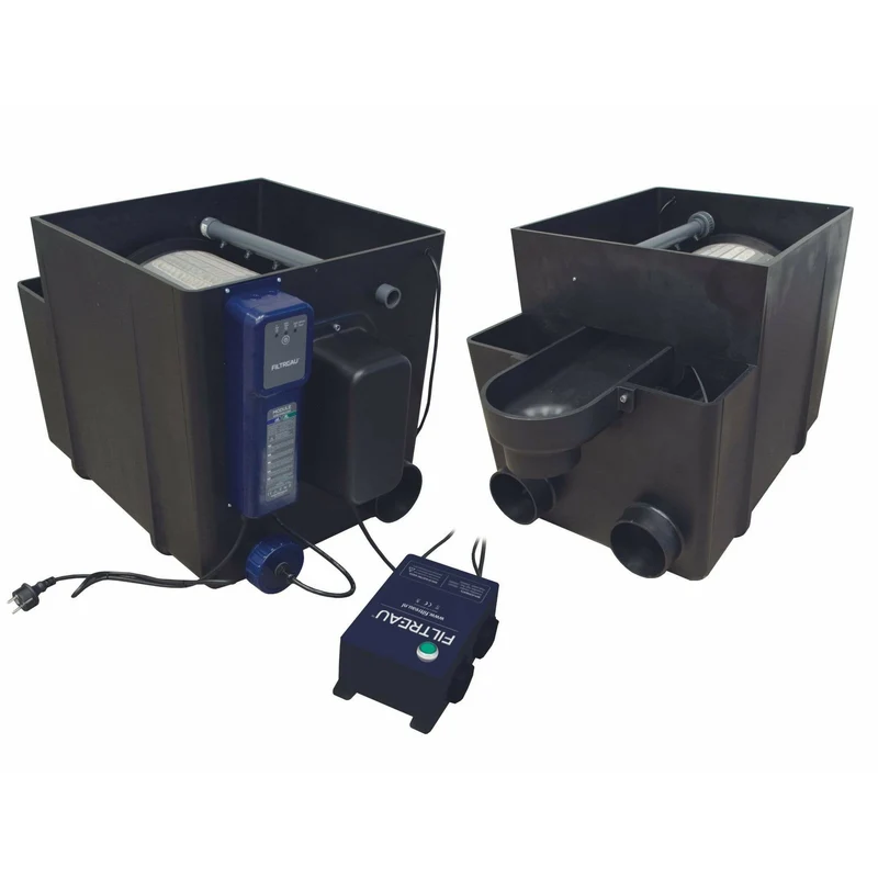 Drum-Filter avec UV 40W Amalgame jusque 25m³ - Filtreau