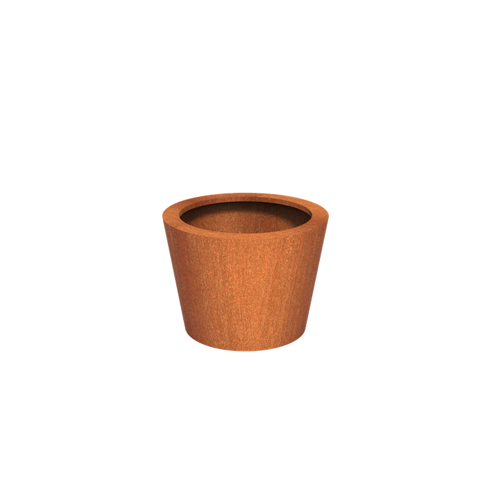Jardinière en corten - Cado 0.8m x 0.6m
