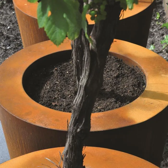 Jardinière en corten - Cado 1.2m x 0.6m