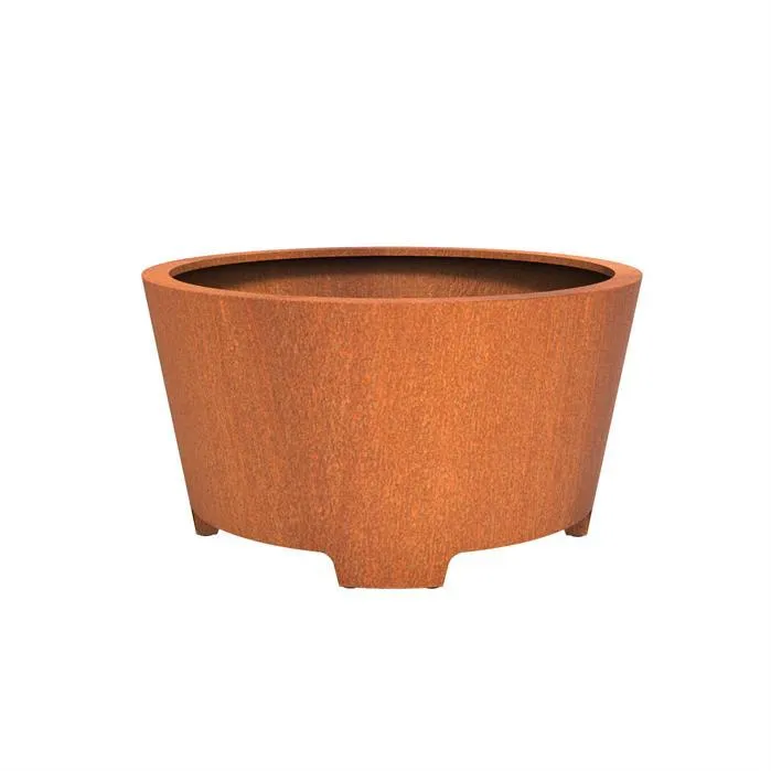 Jardinière en corten - Cado avec pieds 1.5m x 0.8m