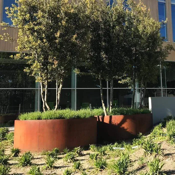 Jardinière en corten - Atlas 2m x 0.4m