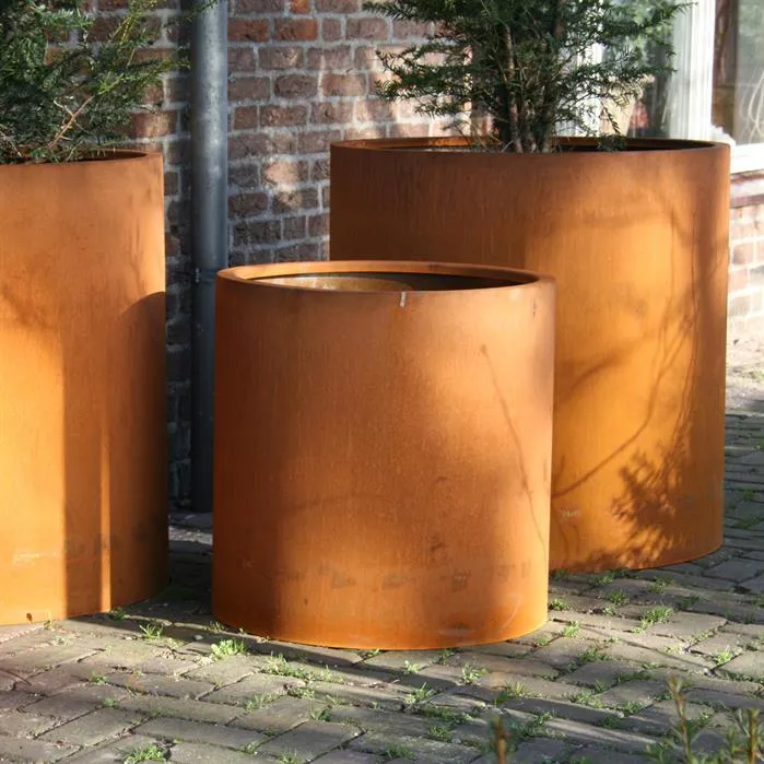 Jardinière en corten - Atlas 2m x 0.8m