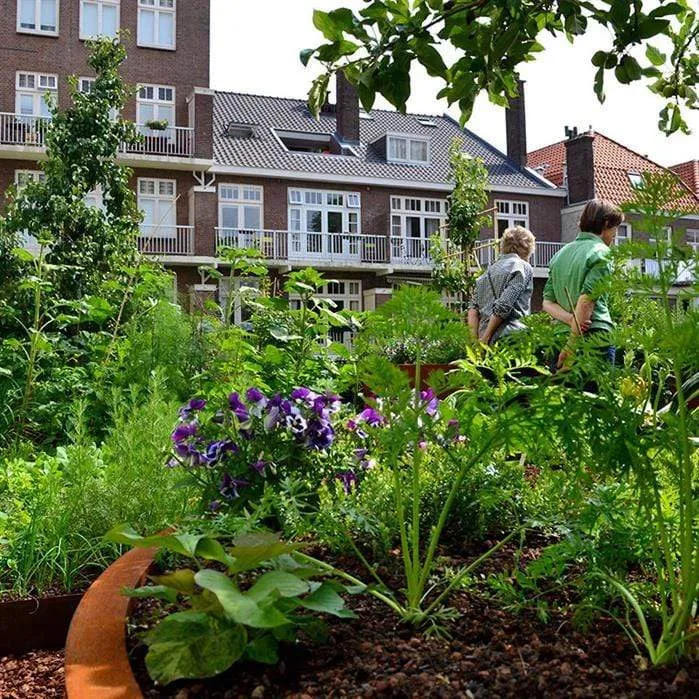 Jardinière en corten - Atlas 2m x 0.8m