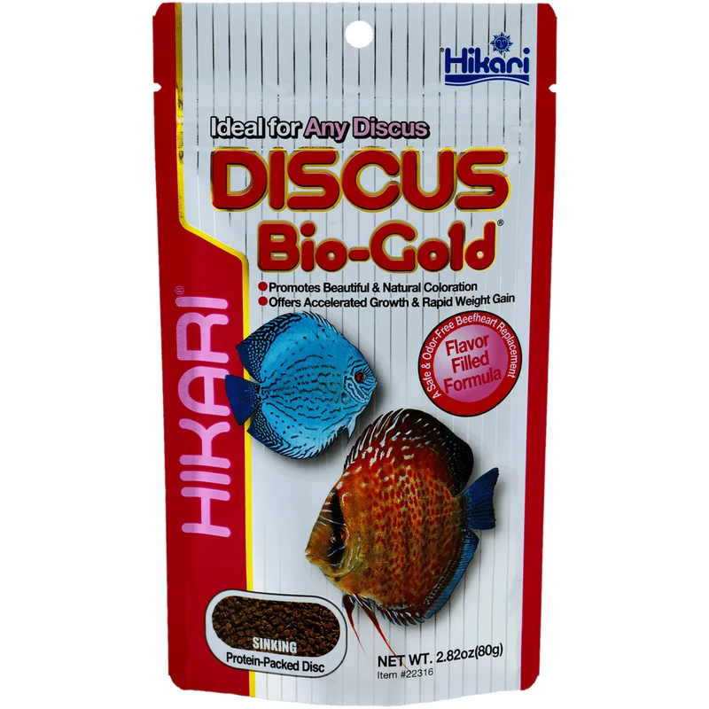 Hikari Discusfood Biogold- 80g - Nourriture pour Discus