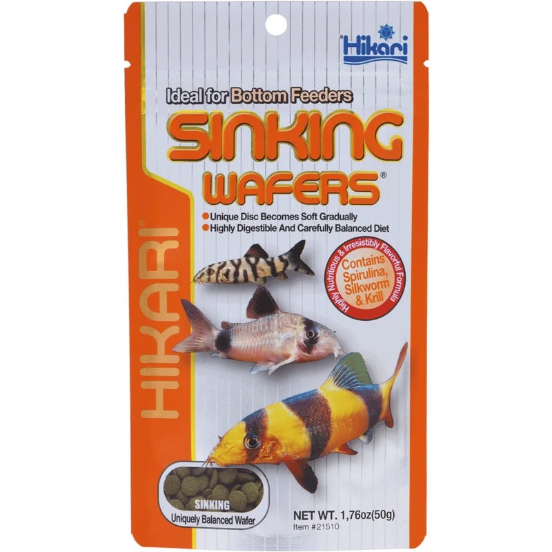 Hikari Sinking Wafers - 50g - Nourriture pour poissons tropicaux