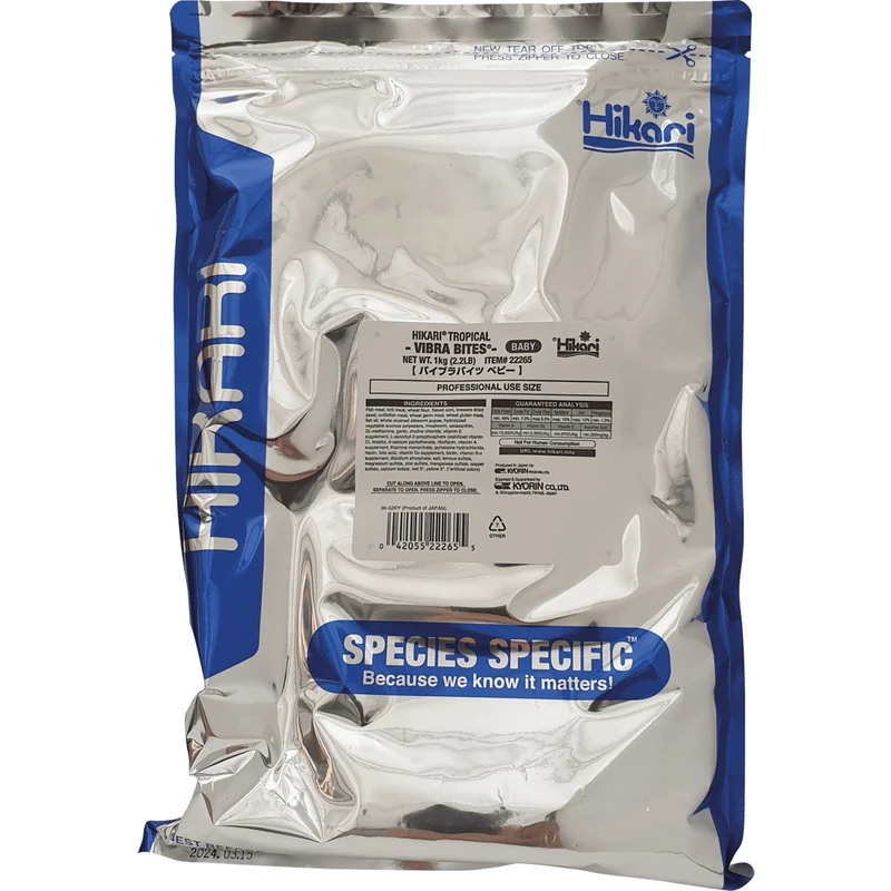 Hikari Tropical Vibra Baby - 1kg - Nourriture pour poissons tropicaux