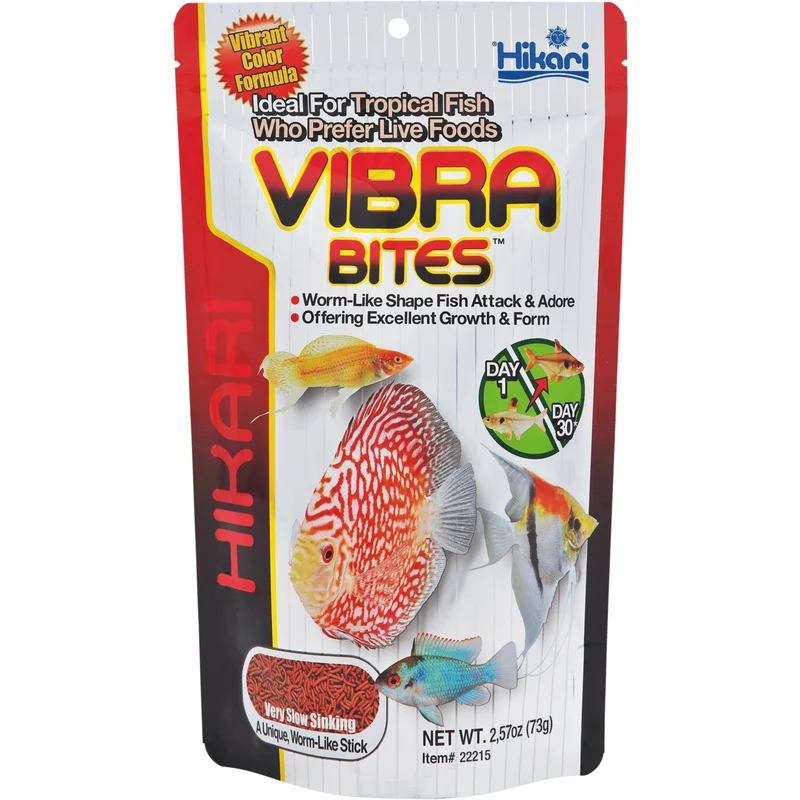 Hikari Tropical Vibra Bites - 73g - Nourriture pour poissons tropicaux