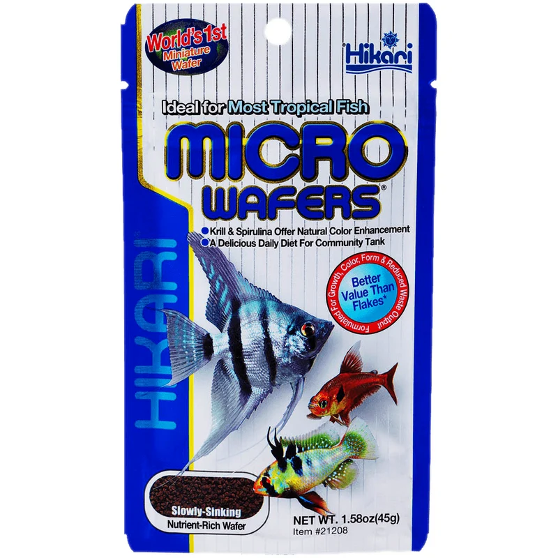 Hikari Micro Wafer - 45gr - Nourriture pour poissons tropicaux