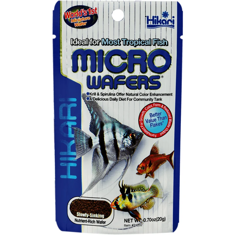 Hikari Micro Wafer - 20gr - Nourriture pour poissons tropicaux