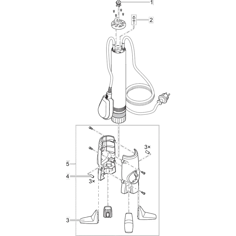 Pièces détachées pour ProMax Pressure Cistern 6000/6