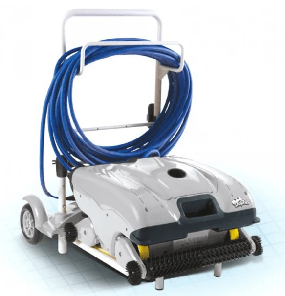 Aspirador robot Maytronics Dolphin C7 limpa fundos de Piscina publica electrico automático