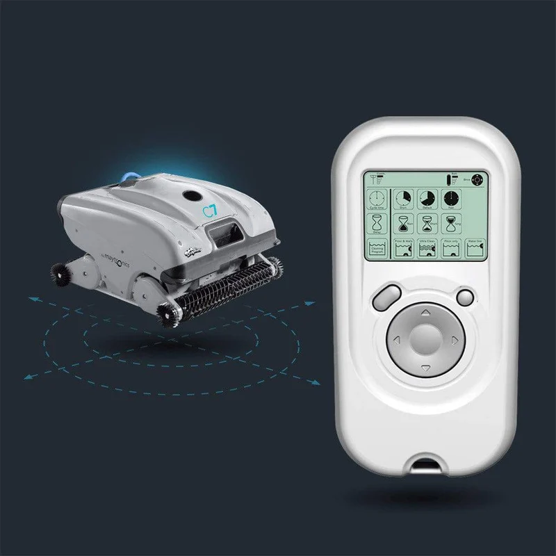 Aspirador robot Maytronics Dolphin C7 limpa fundos de Piscina publica electrico automático
