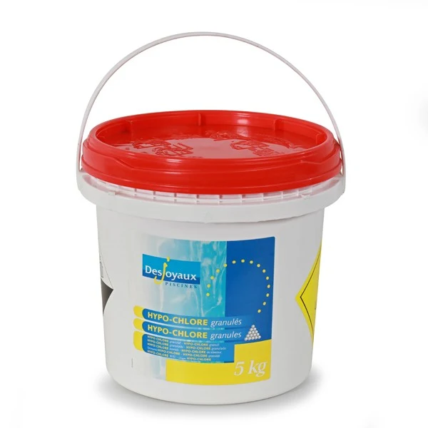 Chlore non stabilisé choc Hypo-Chlore 5kg