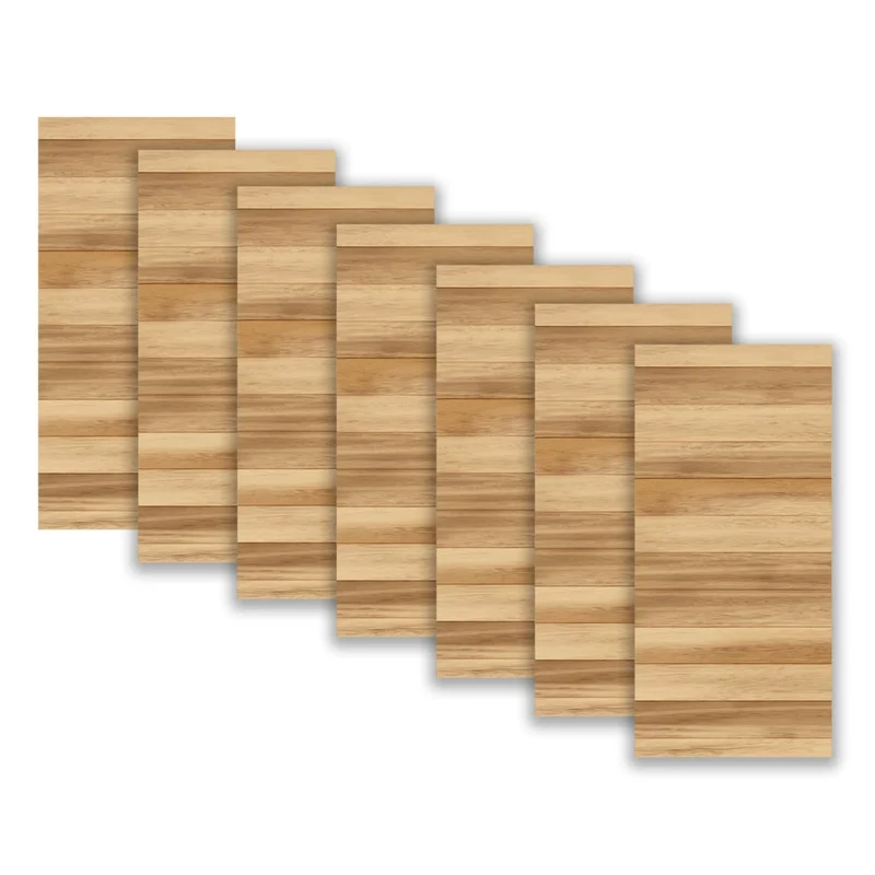 Panneaux muraux intérieur cèdre pour pavillon Oslo (lot de 7)