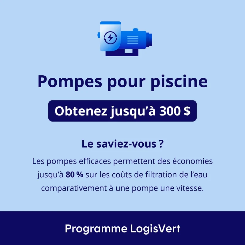 Pompe de piscine Turbo Flo II à 2 vitesses - 1,5 HP