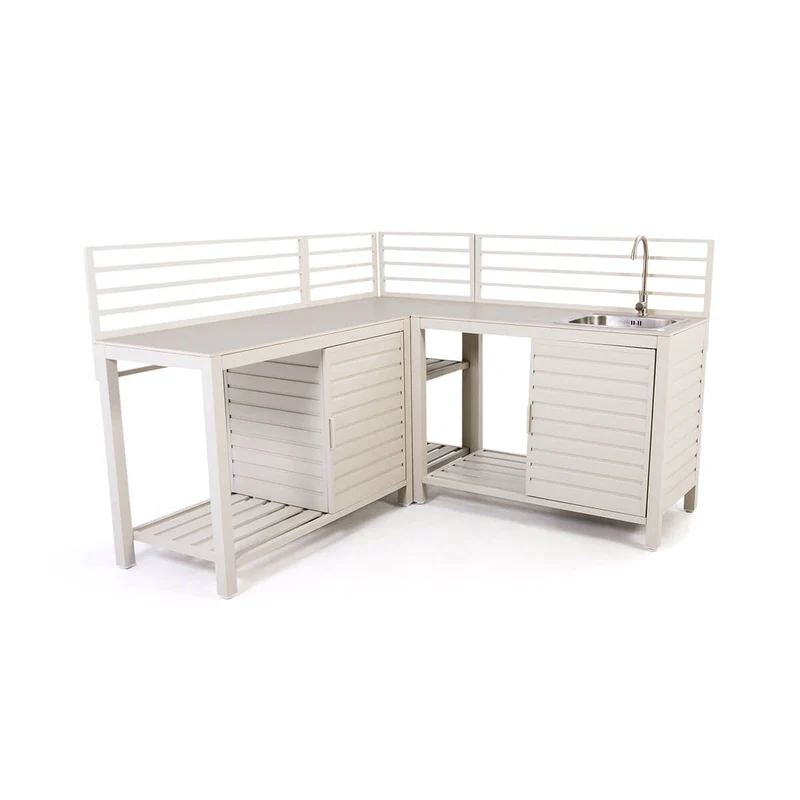 Ensemble de cuisine extérieure (Beige)