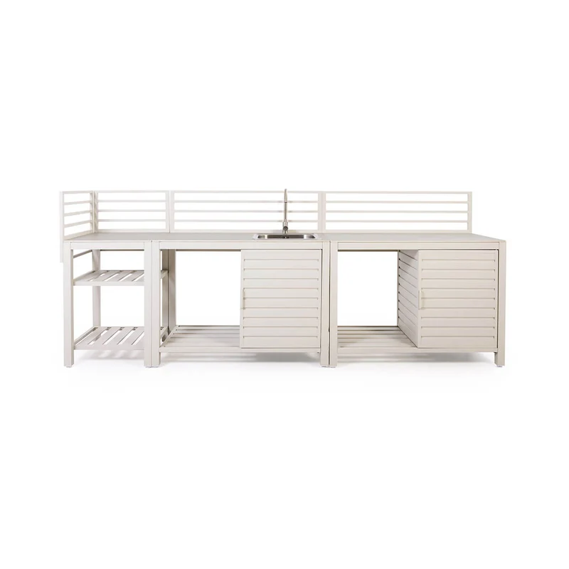 Ensemble de cuisine extérieure (Beige)