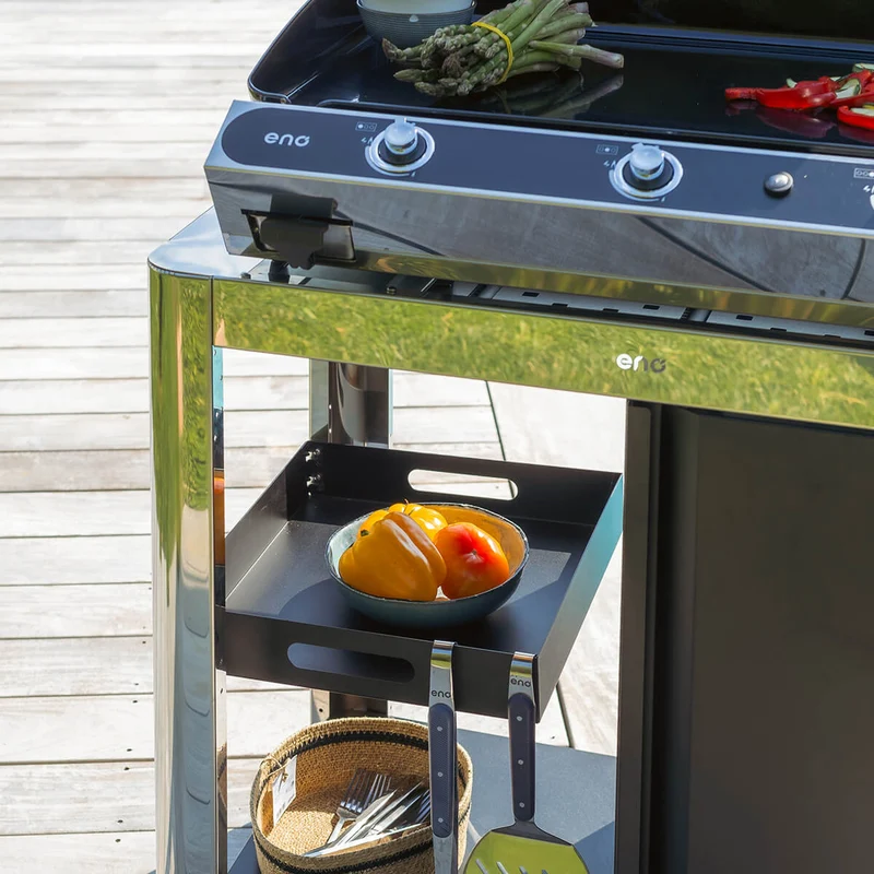 Chariot Achille pour plancha