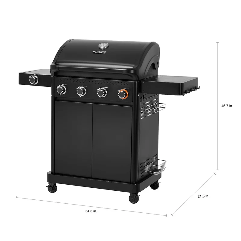 BBQ au gaz Flameo 525 - 53 000 BTU