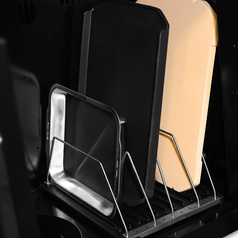 Système de rangement pour accessoires de BBQ