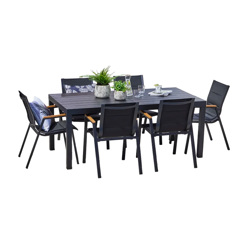 Ensemble à dîner extérieur Madeira - Table extensible